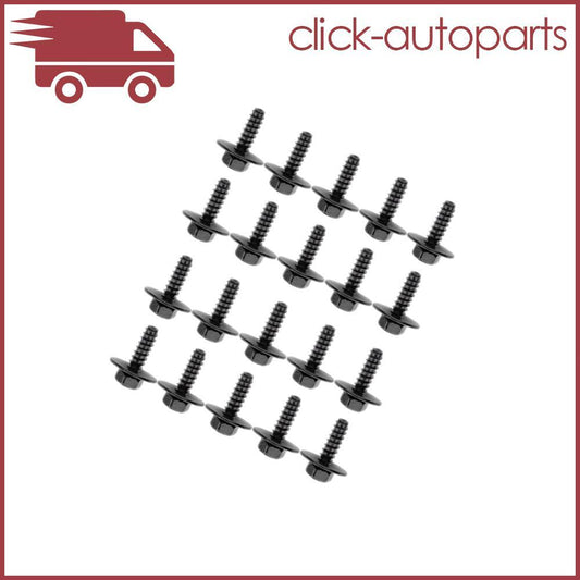 20 Splash Shield Bumper Screws for Mazda 2 3 5 CX-5 CX-7 Miata Protege MX-3 for RX -7