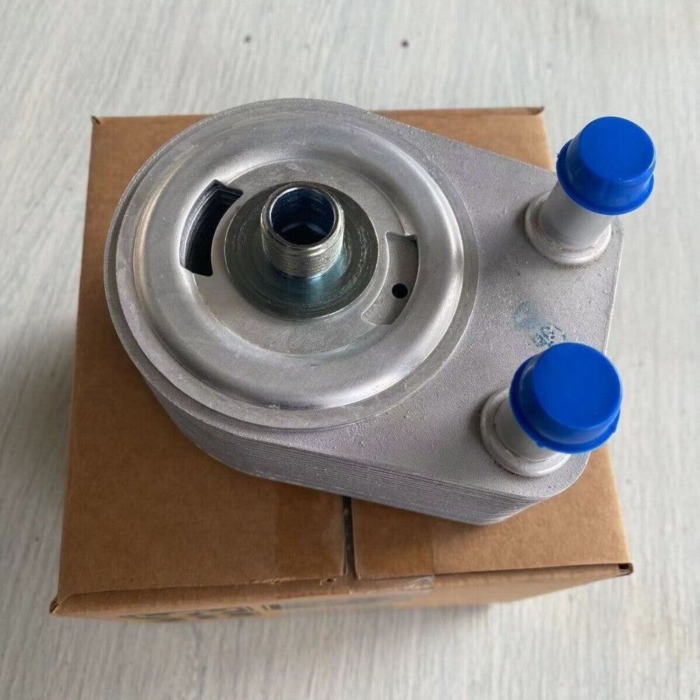 Car Engine Oil Cooler Housing with Central Axis Sensor Assembly for Chrysler 300 Q