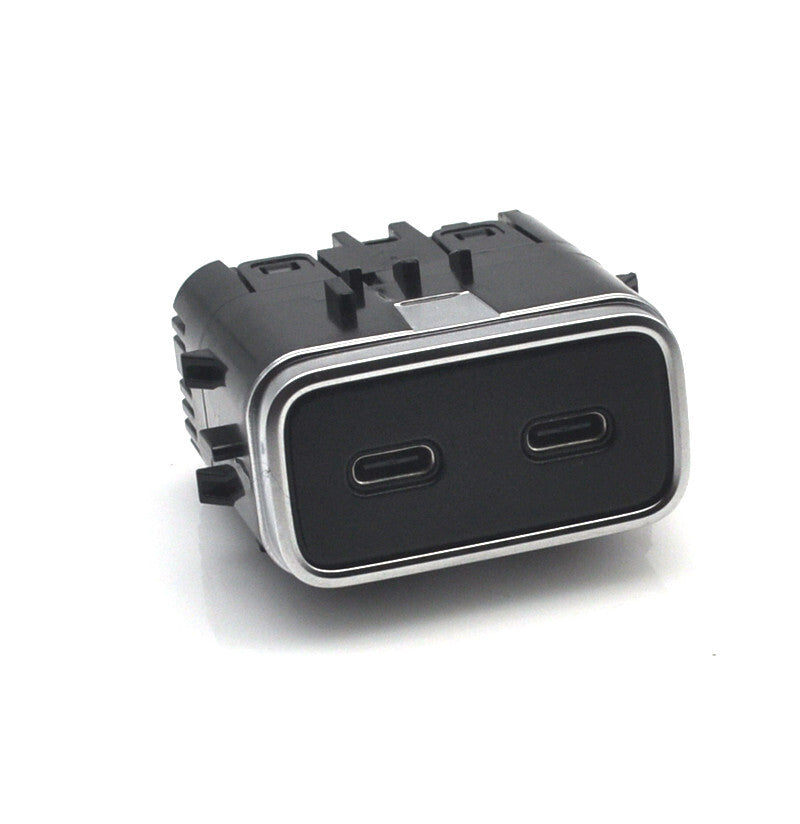 TypeC USB charger Port Socket Plug Rear Centre Console for Mercedes GLE GLS W167