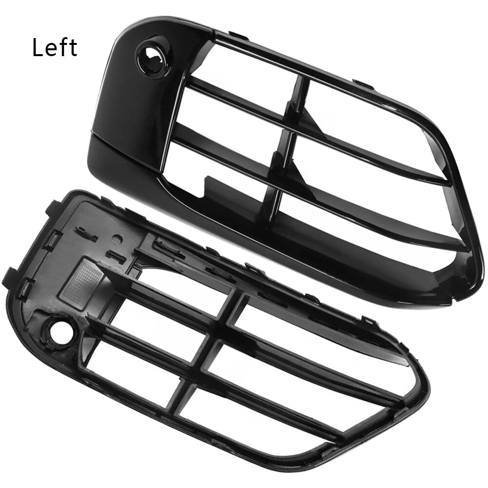 2x Front Left  Right Side Bumper Outside Opened Grille Fits For F48 X1 16-2019 Q