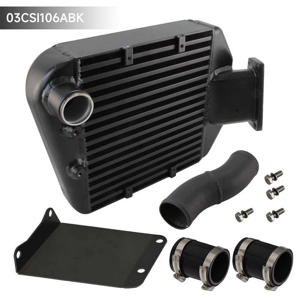 Top Mount Intercooler Kit for Toyota Landcruiser 80/100 Ser. 1HD-T HDJ80 4.2L BK