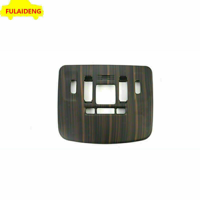 Wood Grain Color Front Reading Light Lamp Cover Trim for Toyota for Camry 2018-2023