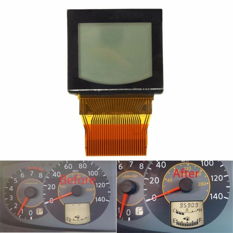 1PC Car Speedometer Cluster LCD Screen w/ Bonded Ribbon For 2004-06 for Nissan Quest Q