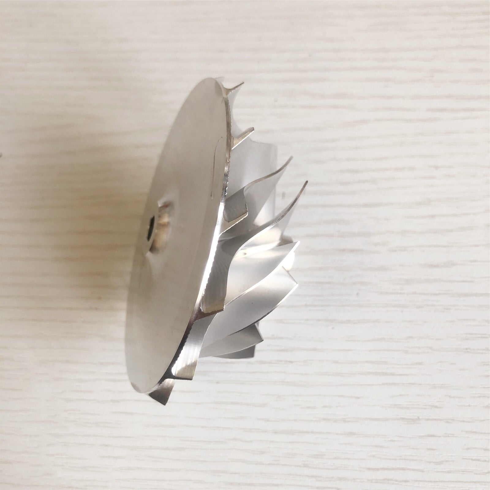 K26 60.00/82.50mm 7+7 Blade High-Performance Turbine Billet Compressor Wheel