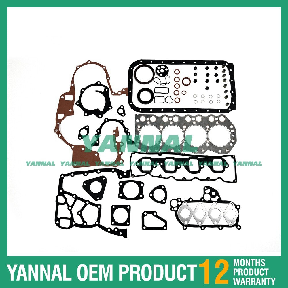 BD30 full gasket kit for engine spare parts -