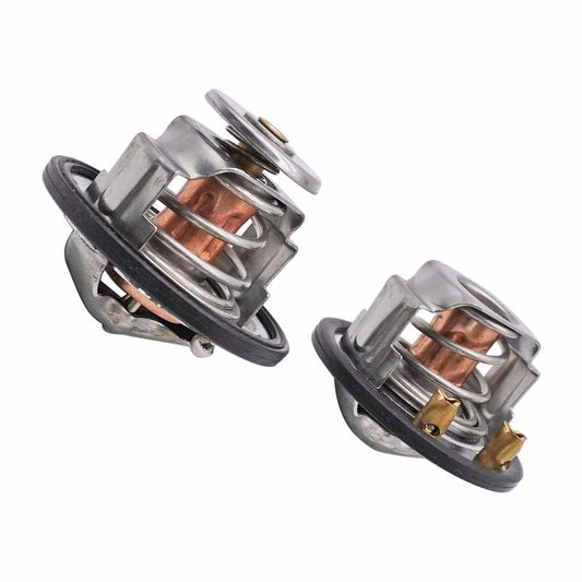 185  180 Degree Thermostat Front  Rear Kit Pair for GM Pickup Duramax