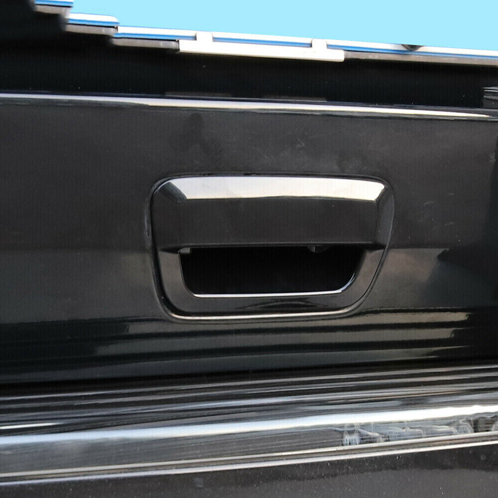 Glossy Black Trunk Tailgate Handle Cover Trim for Jeep Grand Cherokee 2011-2021