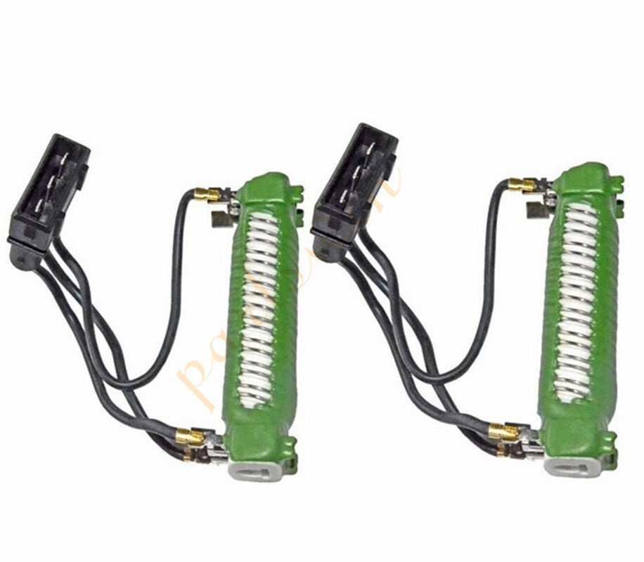 2-pack engine cooling fan resistors for EuroVan transport vehicles 701959263D- n