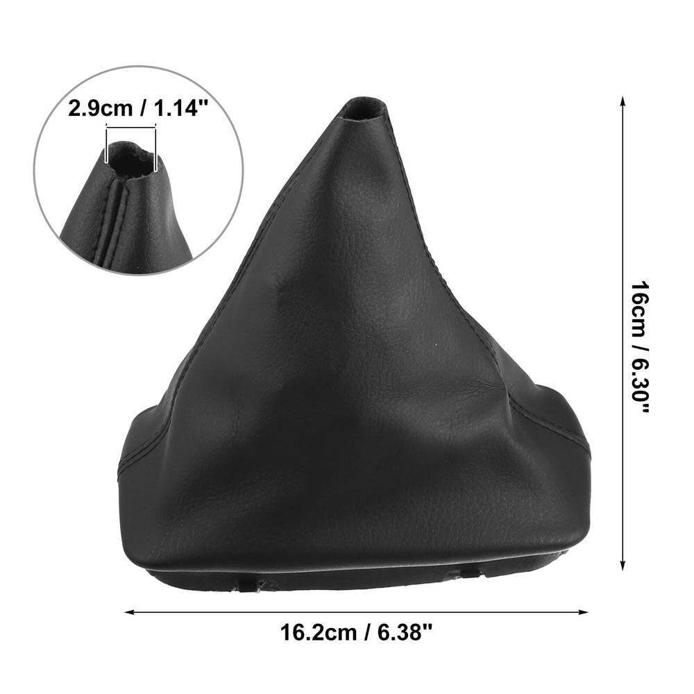 Shift Boot Cover Gear Shift Knob Boot*1 for Mercedes-Benz C-class W204 2008-2013 Q