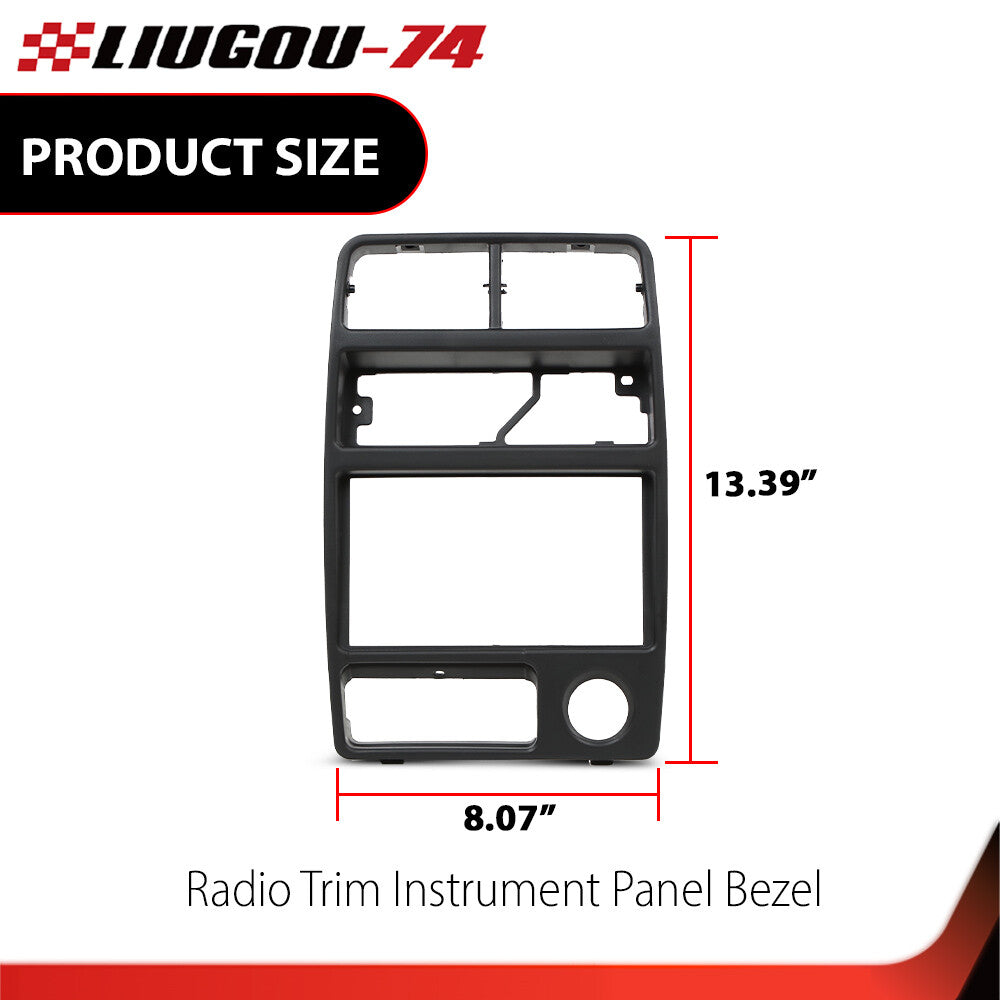 Dash Radio AC Bezel Panel Trim Fits 1992 - 1995 Geo Tracker for Suzuki Sidekick New - v