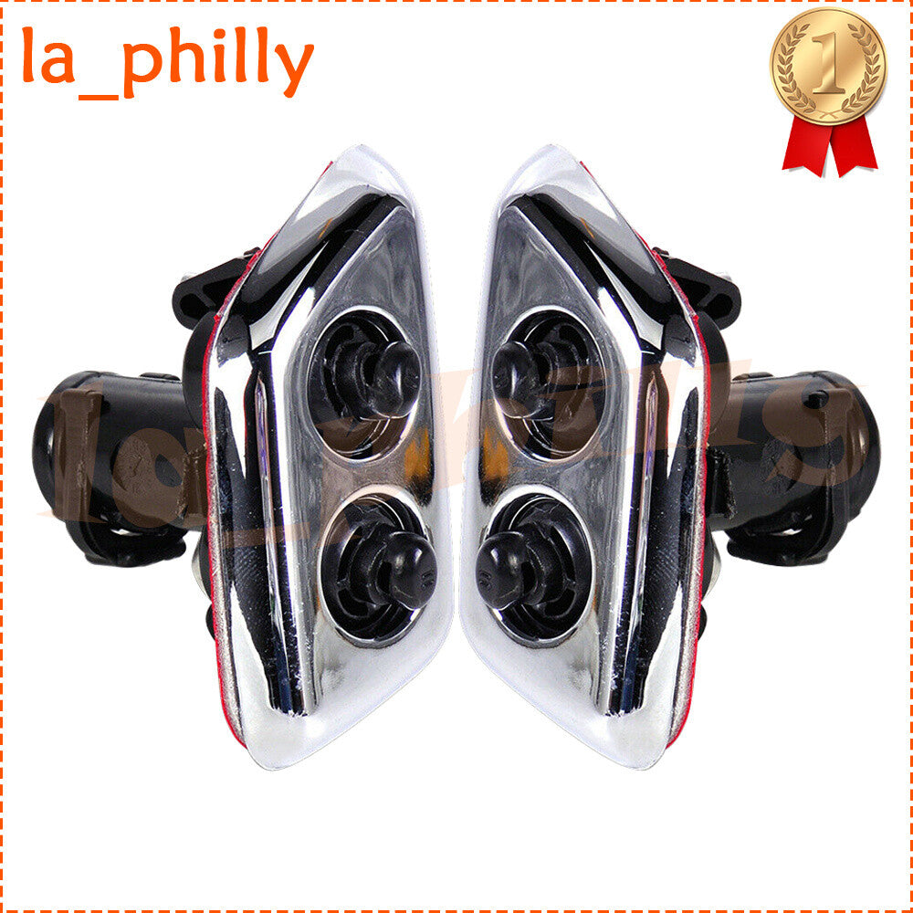 pair Head Light Lamp Washer Nozzle Jet DA805833AA for Chrysler 300c 2005-2007