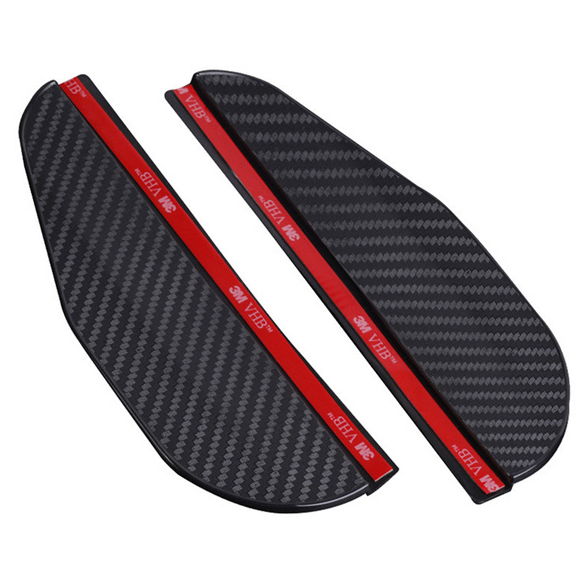 2 Piece Car Mirror Rain Visor Eyebrow Guard Sun Visor Accessories Fit For Auto