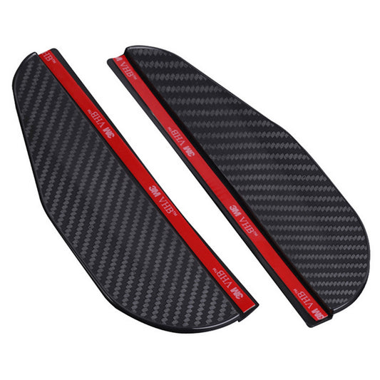 2 Piece Car Mirror Rain Visor Eyebrow Guard Sun Visor Accessories Fit For Auto