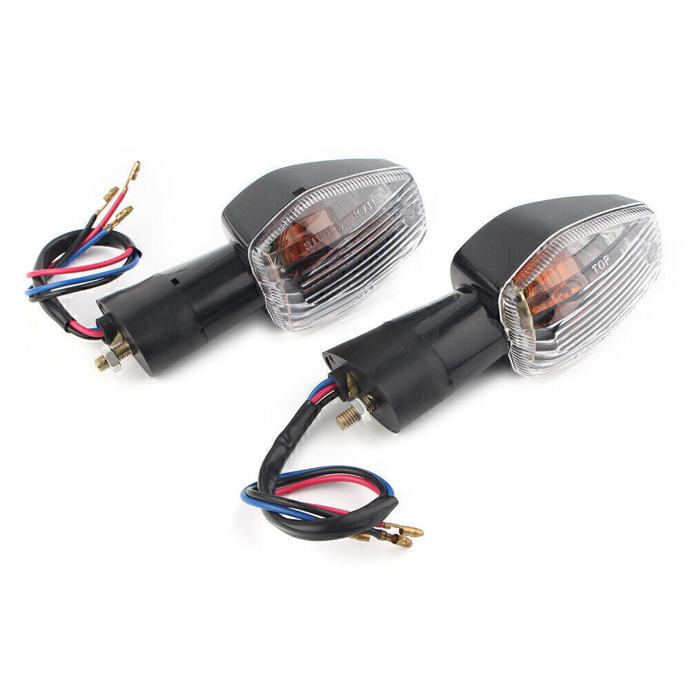 Clear Turn Signal Indicator Light Amber Blinker Fit for Honda CBR600RR 1000RR 954RR Q