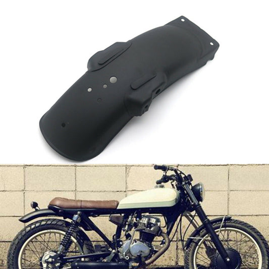 Matte Black Metal Retro Rear Fender Mudguard Cover for Honda CG125 Cafe 125 Q