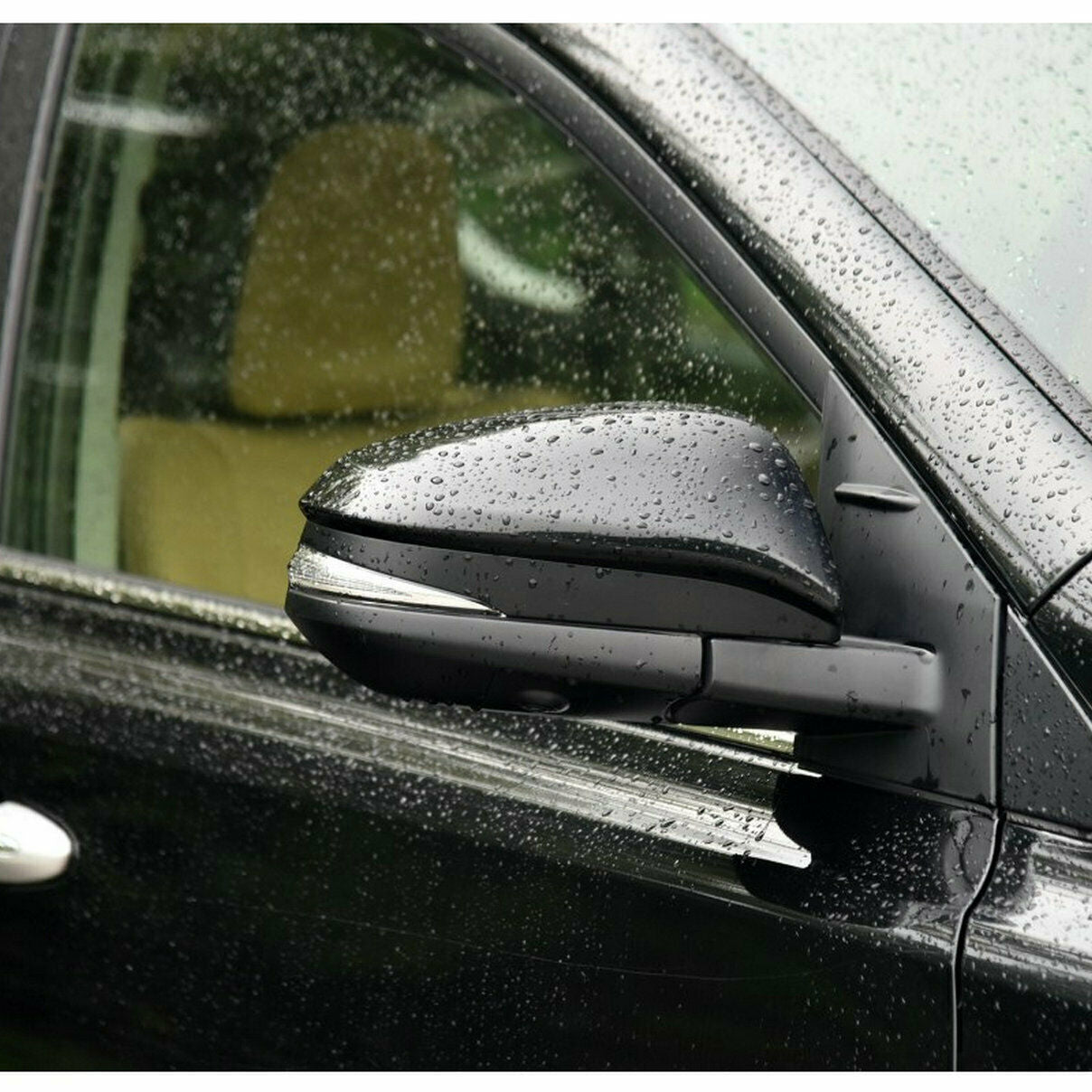 Carbon fiber control console air conditioning rotary button panel suitable for Tacoma 2016-22- v