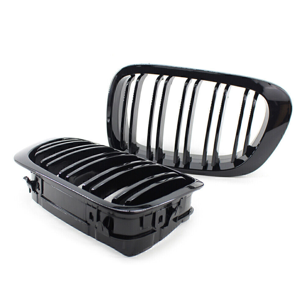 Fit for BMW 3 Series E46 Coupe/Cabrio M3 Coupe Pair Front Kidney Bumper Grille Car