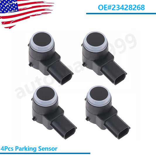 4 PDC Parking Assist Sensors 23428268 for 2014-2019 , for Cadillac , for Buick , and for GMC models. n
