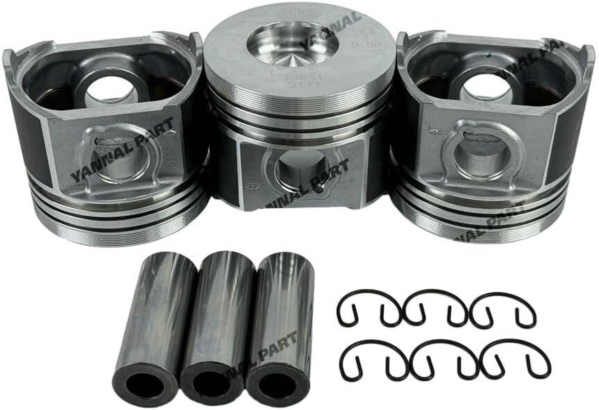 4x Piston Ring Set  76.51 mm OE for Audi A1, CC 1.4TFSI, CAVD, BLG, CTH 18116 B