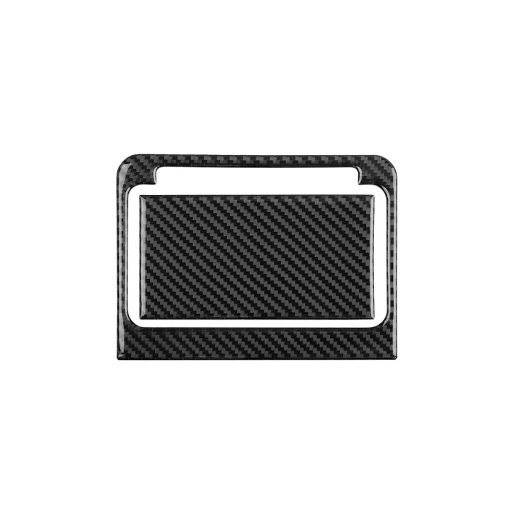 Carbon Fiber Door Sill Panel Trim Strip Cover for Mustang Mach-E 2021-2022 v