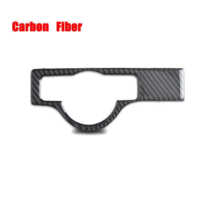 Carbon fiber car headlight switch panel decorative sticker for C W204 2007-2010 n
