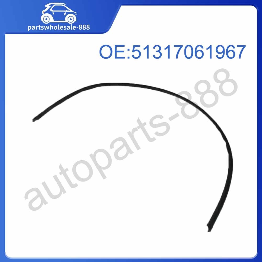 51317061967 Front Upper Windshield Moulding Seal for BMW E90 3-Series 325i 328i