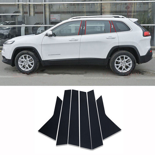 ABS glossy black hooded vent top handle cover decoration suitable for Hummer H2 2003-2009- v
