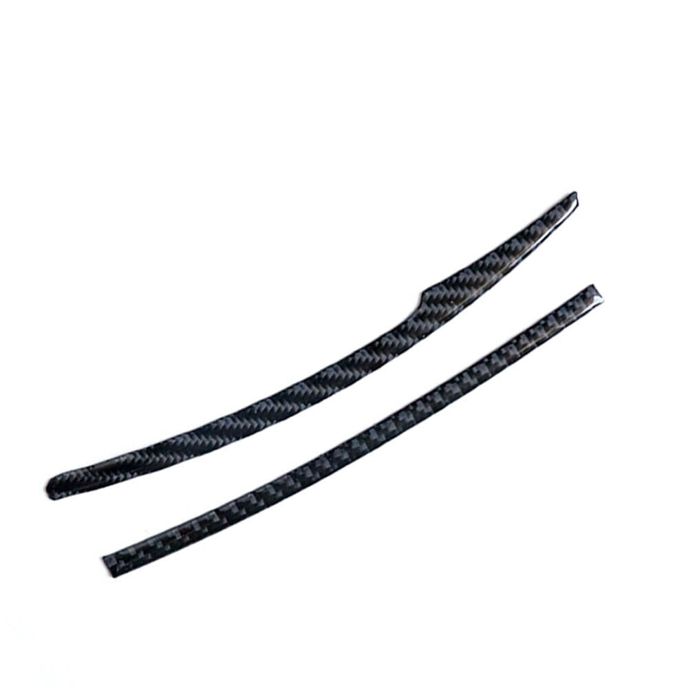 Carbon Fiber GPS Panel Side Strip Trim Cover for Honda for Civic Coupe 2013-2015 New n