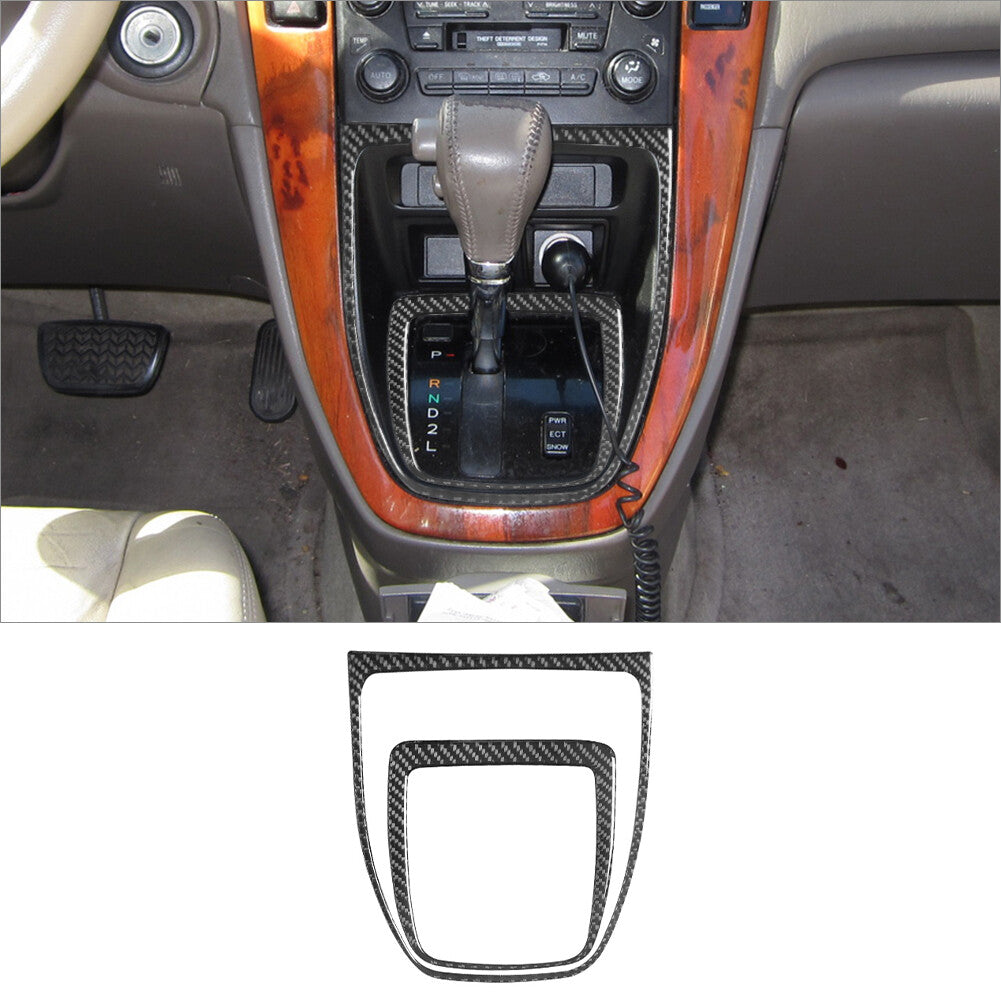 12X Carbon Fiber Steering Wheel Button Cover for Subaru Legacy Outback 2010-2014 v