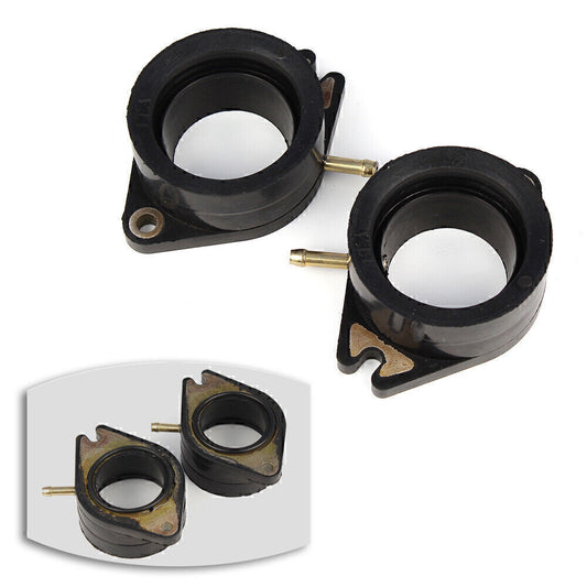 K&L Carb Carburetor Intake Boot Set Fit for Yamaha XV750 Virago 750 1988-97 0119-026 Q