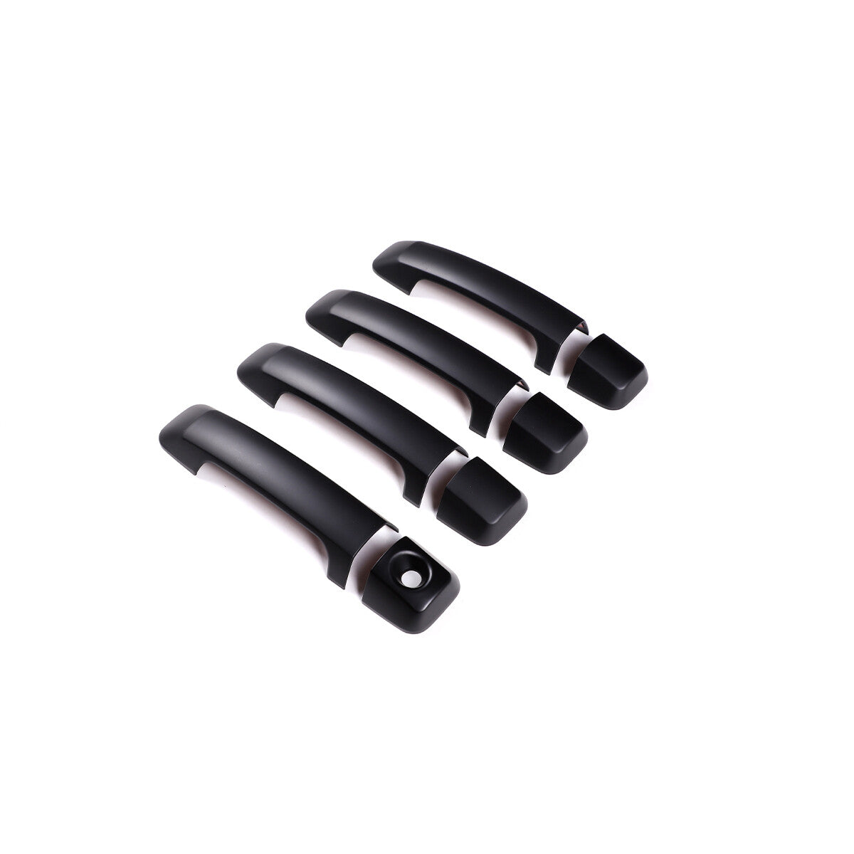 For Tundra CrewMax and Sequoia 2008-2021: Matte Black Door Handle Cover n