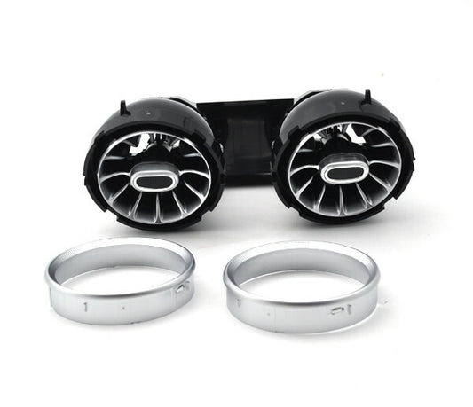 2x Rear Turbo air ac vent purifier For E class W213 2016-2021 v