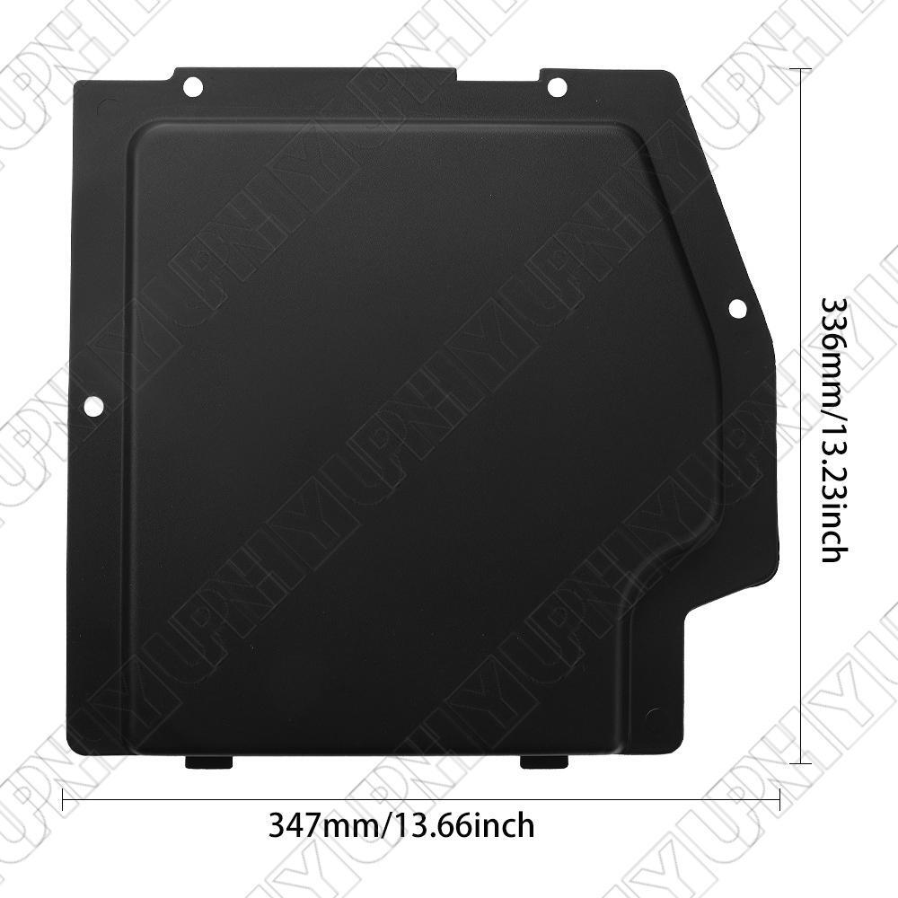 Black Plastic Battery Cover Plate Fit For Can-Am Maverick X3 / X3 MAX 2017-2025 Q