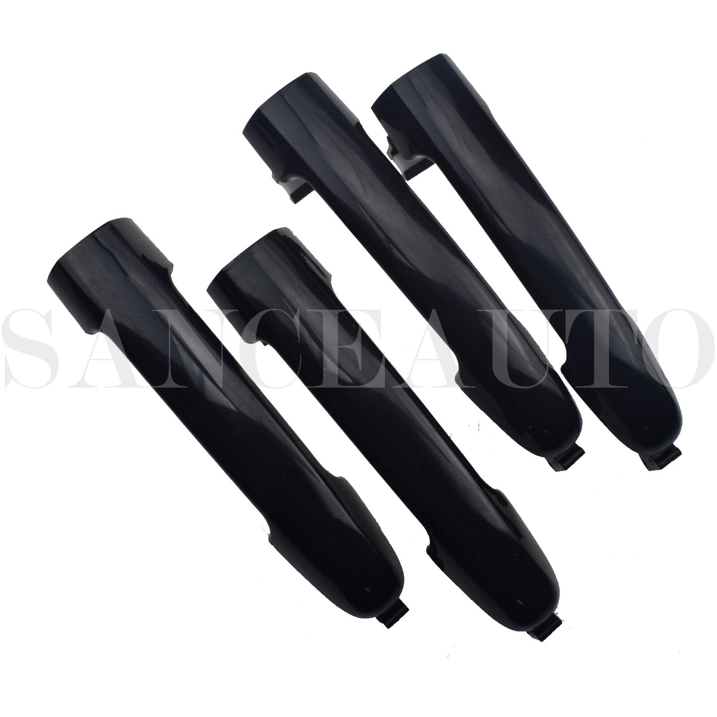 4-piece set of exterior door handles suitable for HYUNDAI SONATA 2006-2010 front and rear LH right-hand doors. v
