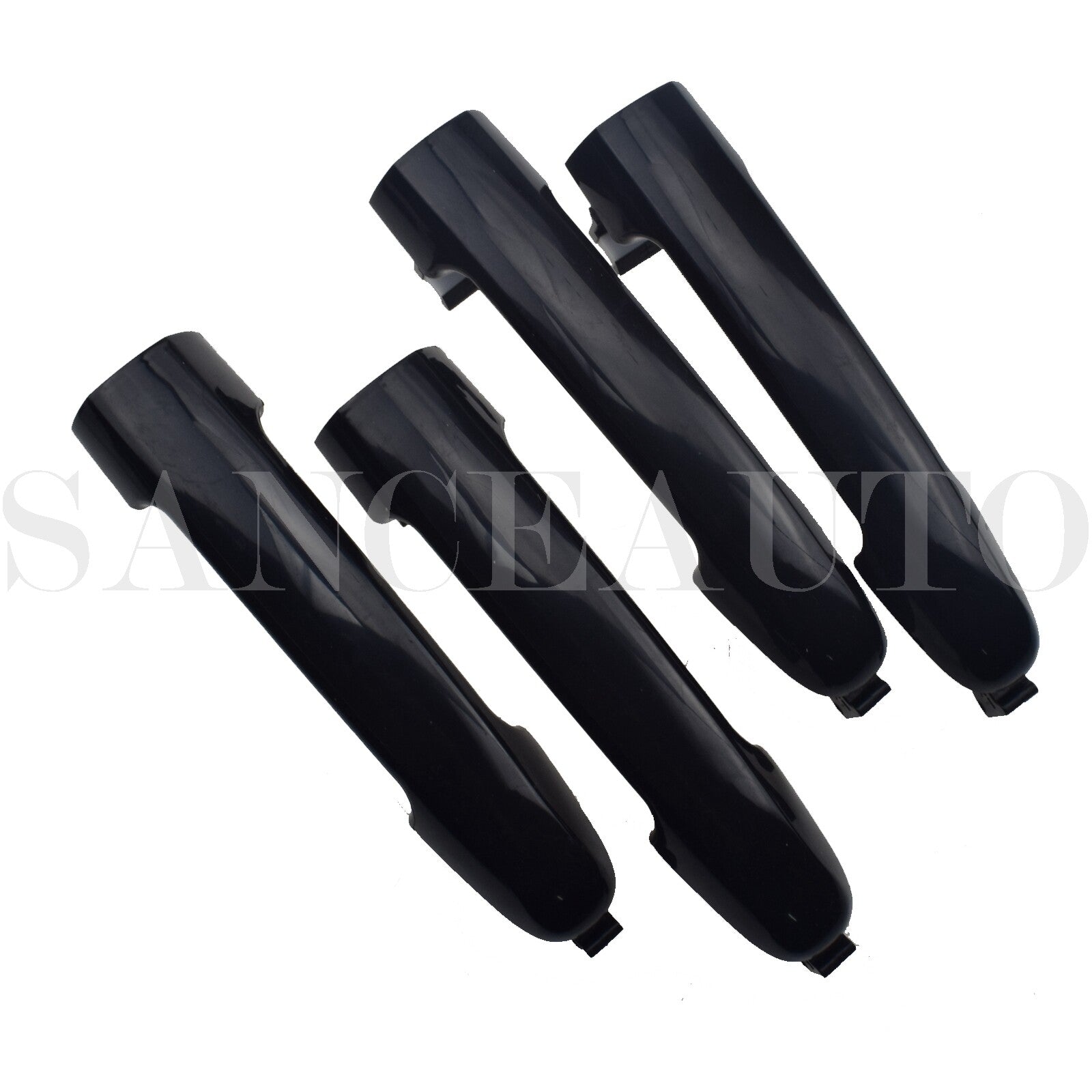 4-piece set of exterior door handles suitable for HYUNDAI SONATA 2006-2010 front and rear LH right-hand doors. v