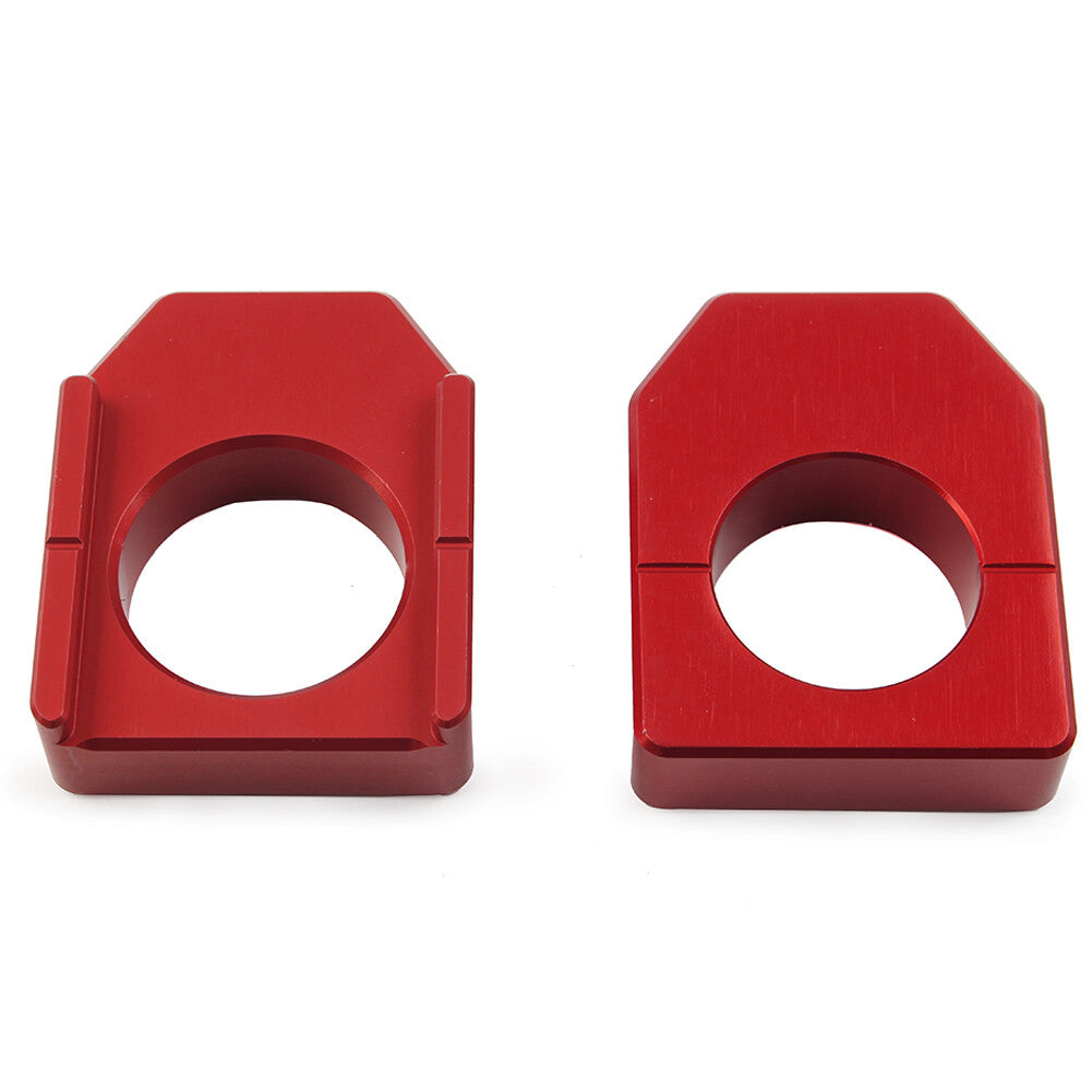 CNC Chain Adjuster Swingarm Slider for HONDA CR125R CR250R 2000-2007 CRF450R Red