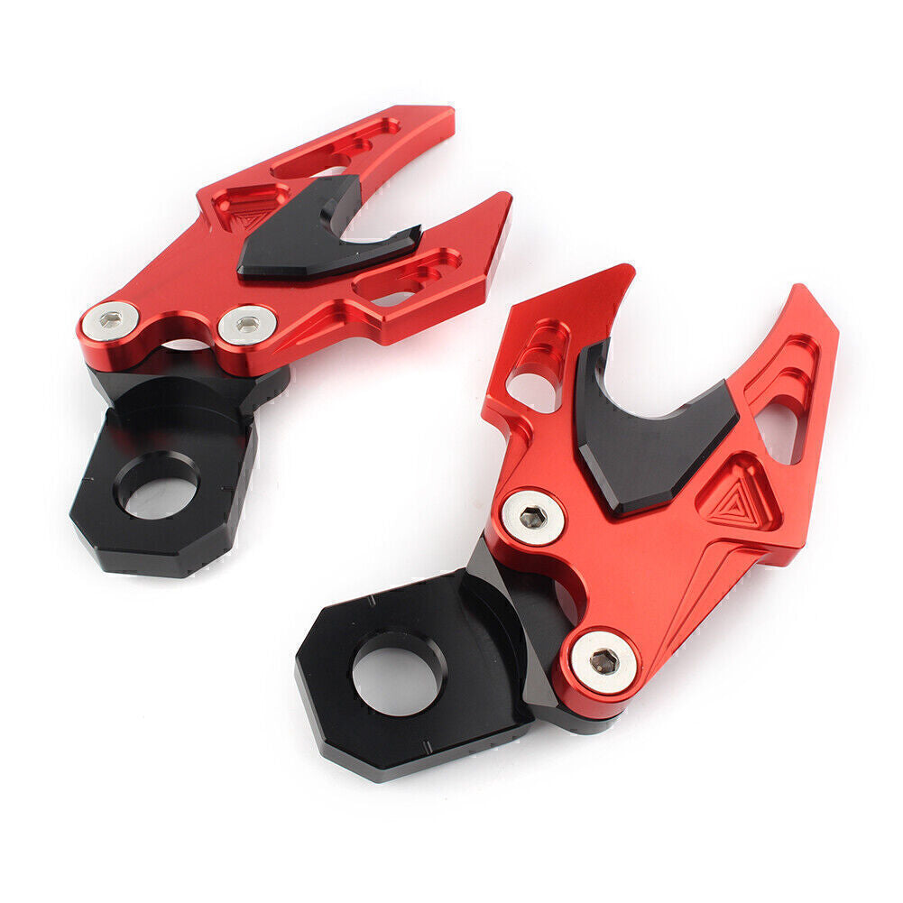 CNC Aluminum Rear Fork Chain Adjuster Fit for Honda CB650F 14-18 2015 2016 2017 RED Q