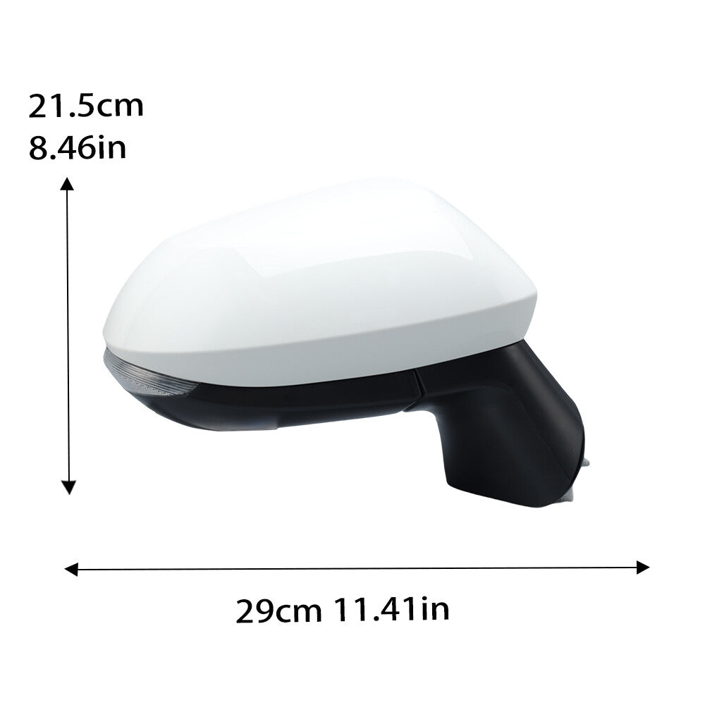 for Toyota for Corolla E21 E210 MK12 19-24 Exterior Mirror Rear View Mirror White Right