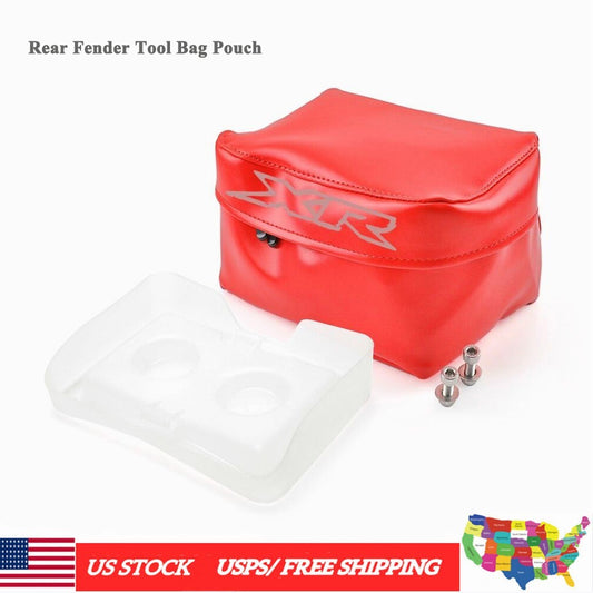 Rear Fender Pouch Tool Bag Pack for HONDA XR250L XR400R XR650L XR125L XR 230 250 Q