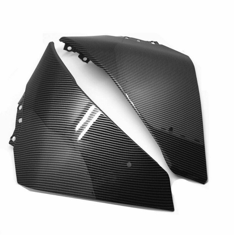 Carbon Fiber Side Trim Panel Lower Belly Fairing for Yamaha YZF R1 2009-2014