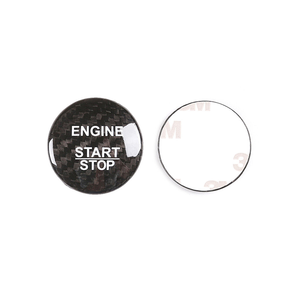 Carbon Fiber Engine Start Stop Button Trim for Mercedes-Benz A/B/C/GLA/GLC Class