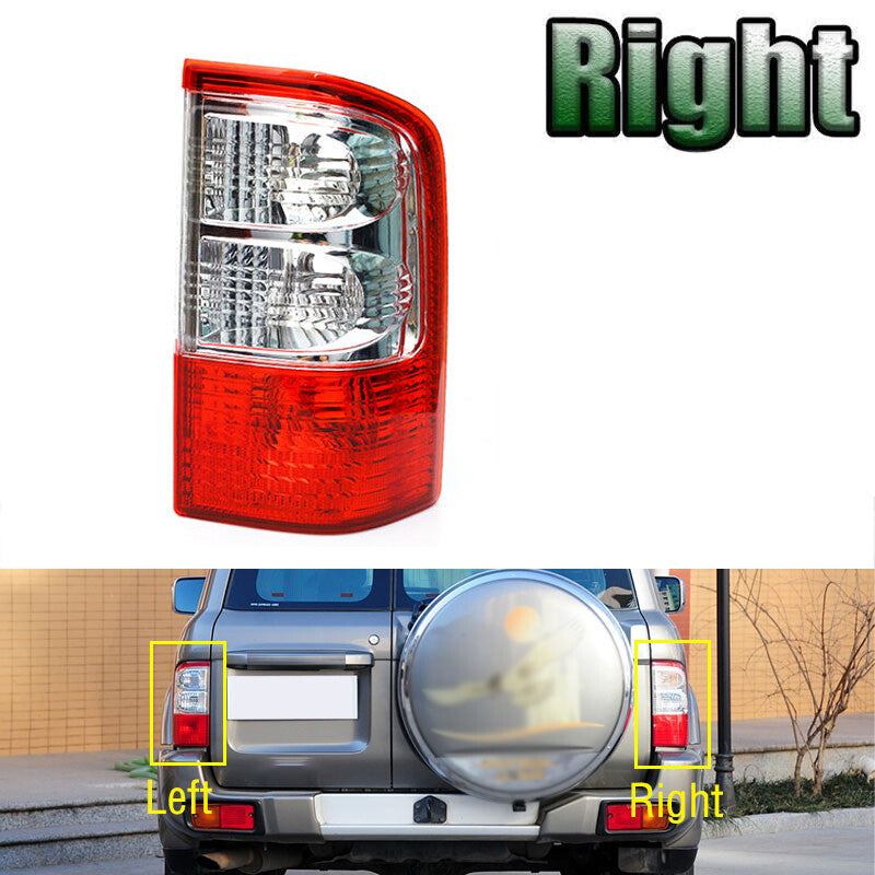 Rigth For Patrol GU 2001-2004 Tail Light Brake Reverse Lamp Without Bulb v
