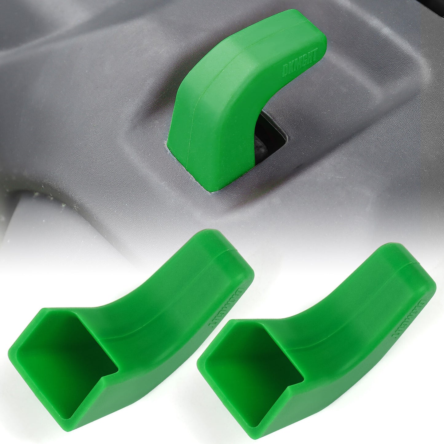 Green bumper tow hook cover (upgrade) for 07-23 for Jeep for Wrangler JK/JL Gladiator Q