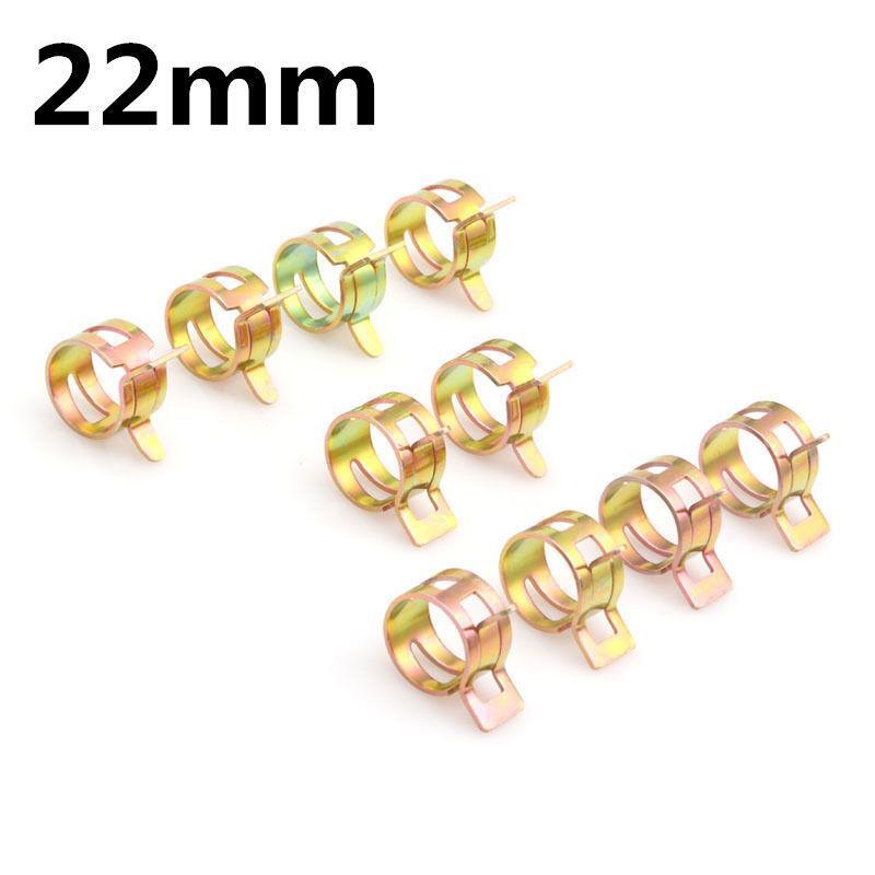 100 pieces of 10-yard car spring clips for fuel, oil, and water hoses - n