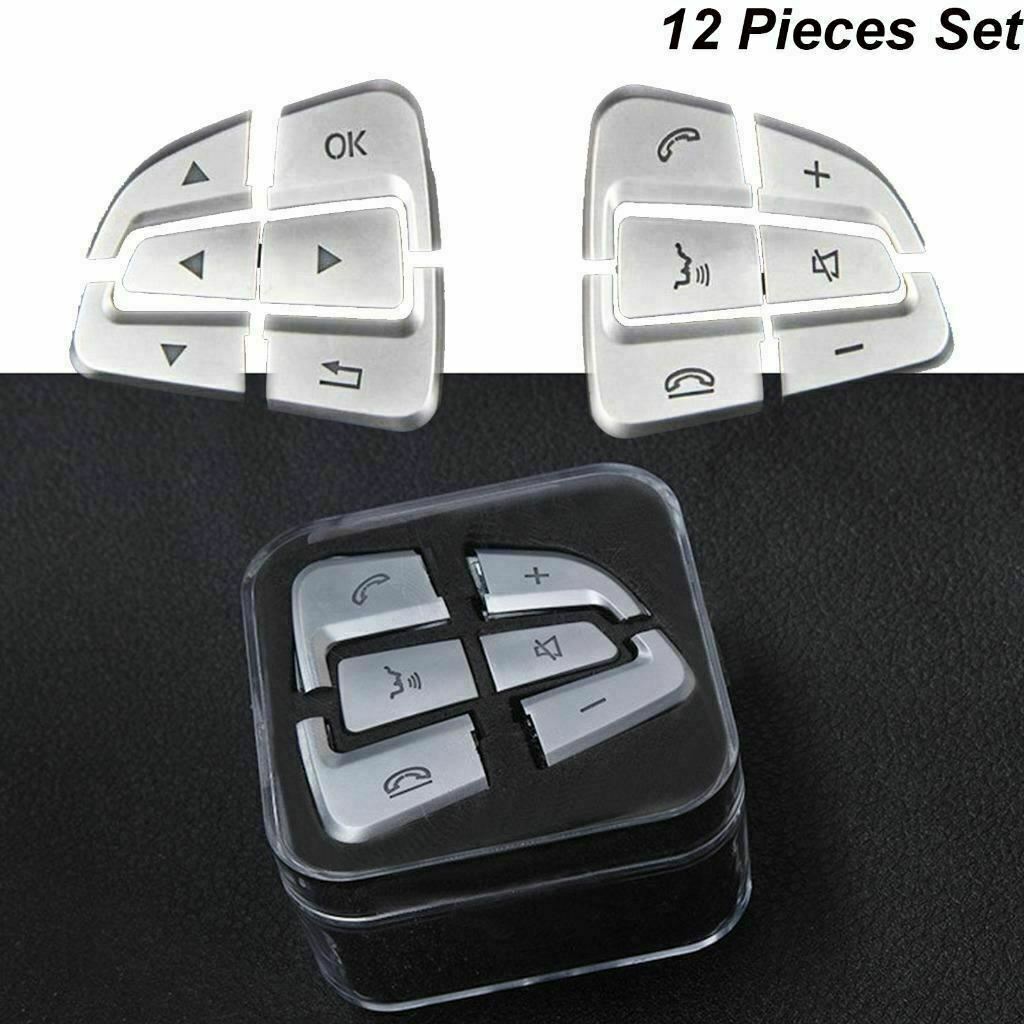 For MercedesBenz GLE GLS A B GLA CLS Class Steering Wheel Button Cover Trim