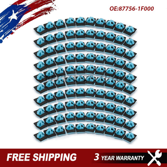 Suitable for Kia for Hyundai 87756-1F000 rocker panel retainer molding clip (blue package)