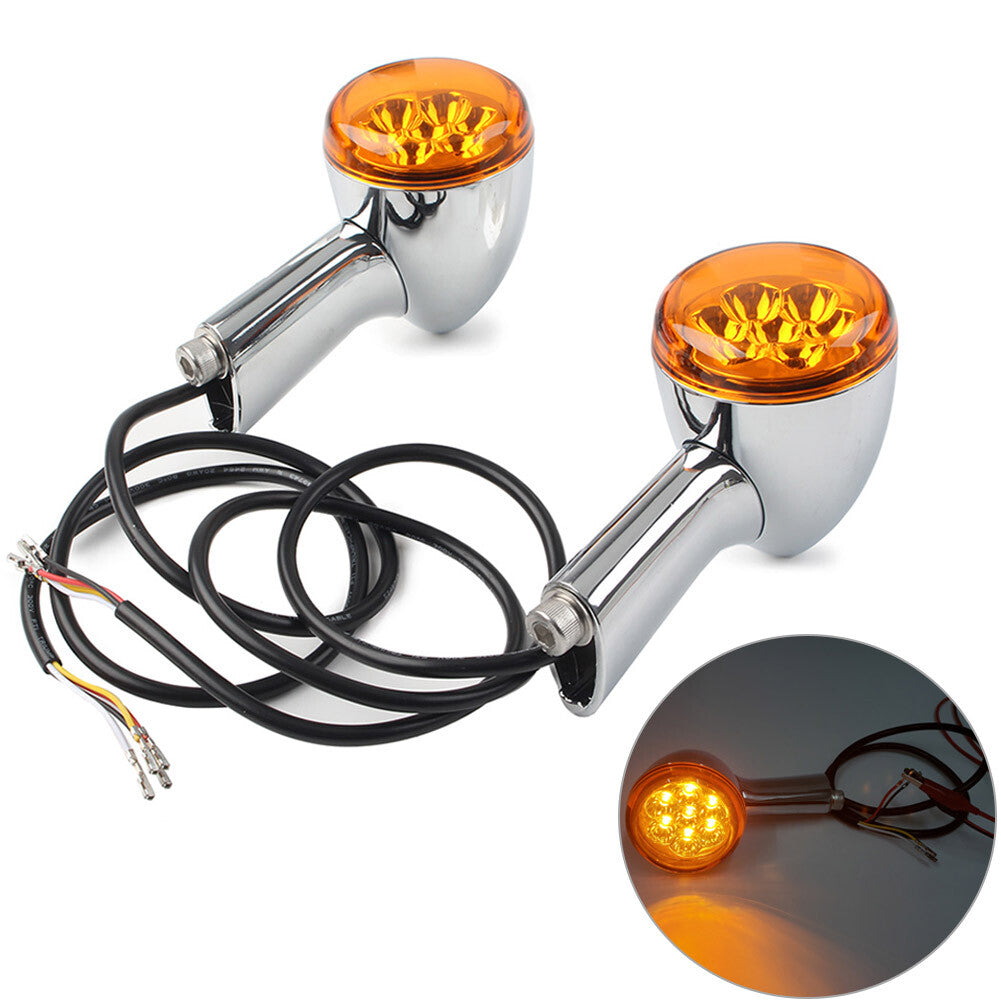 LED Rear Turn Signals Integrated Running Light for Harley Sportster XL 883 Q