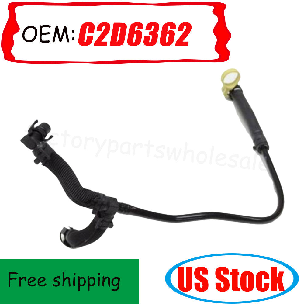 C2D6362 Cooling-Vent Hose Vent Hose Pipe for Jaguar XJ X351 2010-2018 5.0L n