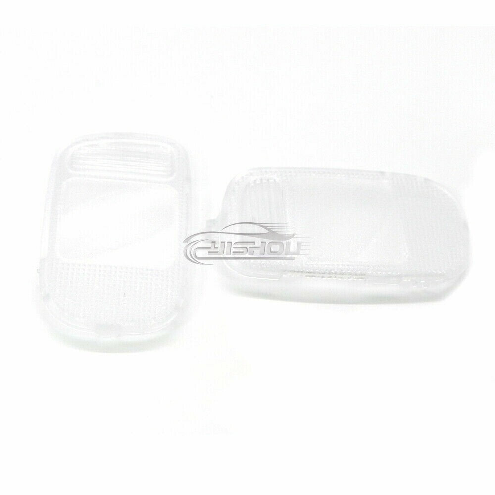 2PCS For 2002-2010 for Dodge for Ram Overhead Console Dome Reading Light Lamp Lens Q