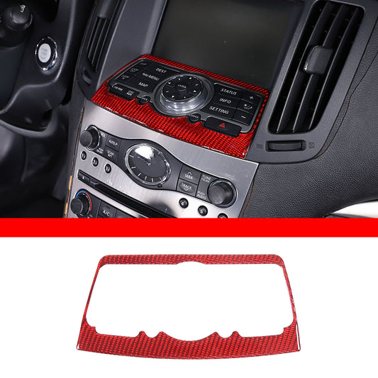 Red Gear Shift Knob Header Rear Cover Trim for Pathfinder 2013 - 2018 Kits- v